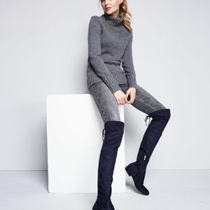 Womens Humor 2 Closed Toe Over Knee Fashion Boots